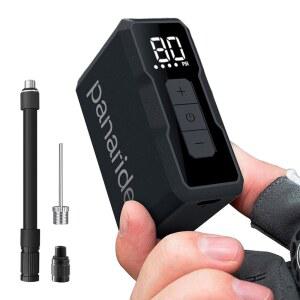 미니 자전거 펌프, 120 PSI 미니 밸브와 함께 전기 휴대용 펌프가 정지, 정확도, 120g, PSI 자전거 전기 스마트 작동합니다 자전거 펌프, 슈레이더 프레스타 및 1 자동