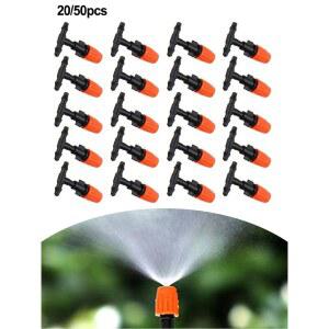 조절 가능한 안개 분무 스프링클러 농업 야외 도구 액세서 원예 잔디 키트 정원 파티오 노즐