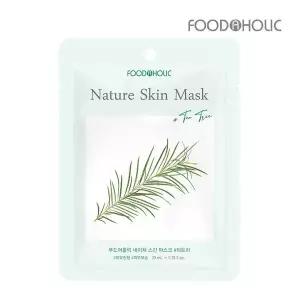 푸드어홀릭 네이처스킨 티트리 마스크팩