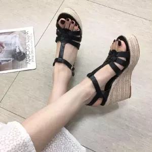 웨지힐 구두 웨지 근무화 통굽 가보시 웨지힐구두