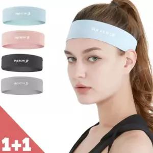 2개 헤어밴드 땀흡수 골프 홈트 헤드밴드 땀흘림방지 머리띠 응원도구 머리띠아대