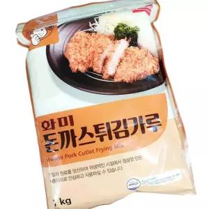 화미 돈까스 튀김 가루 1kg 15개 튀김가루