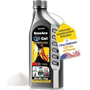 17온스 베이스에이스 젤 폴리머 - 펀칭 백 및 앵커 농구 후프용 모래를 대체하기에 완벽하며, 우수한 강도와 물보다 더 신뢰할 수 있는 야외 우산 베이스 실내 장비 베이스를 확보합니다