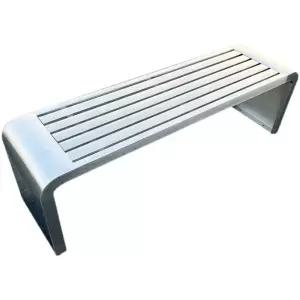 스텐 야외 벤치 공원 웨이팅 휴식 카페 스테인레스 평벤치 의자