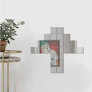 인테리어 아크릴 거울 16조각(사각)