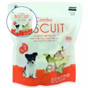 쌍문상회 강아껌 바우와우 콤보 비스켓 220g