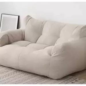 쇼파 미니 야외 2인용 빈백 테이블 소파 원형 가구