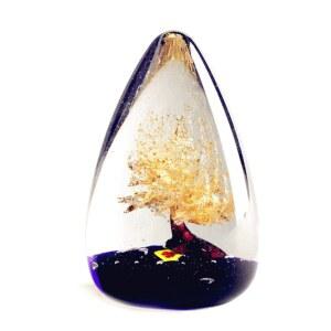 핸드메이드 유리공예 수공예 크리스탈 운 금나무 돈나무 인테리어소품 금전 선물 장 재물