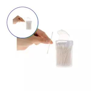 쌍문상회 위생용품 아기용 면봉 200입 5통 종이스틱 슬림형