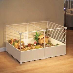 햄스터 고슴도치 사육장 기니피그 은신처 집 다람쥐 소동물 하우스 케이지