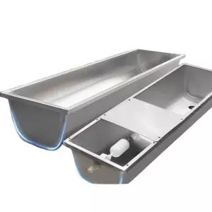 염소 물통 축사 음수대 모델 먹이통 양수조 목장 얼지않는