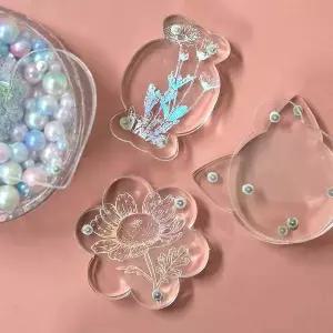 자석 액자 아크릴 사진 미니 탁상용 모형