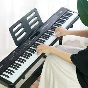 전자 오르간 교회 피아노 입문 88키 미니건반 키보드 미니 전자피아노 스탠다드 성당 풍금
