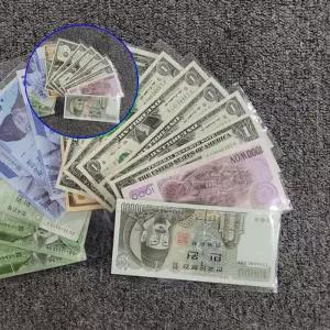 쌍문상회 폐홀더 폐홀더 100장 동전 앨범 폐보관팩 수집용품