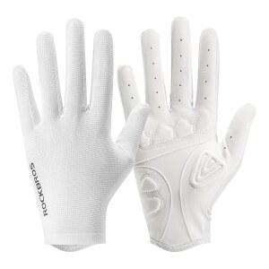 남성용 록브로스 사이클링 장갑 여성용 미끄럼 방지 자전거 산악 도로 자전거용 풀 핑거 터치 스크린