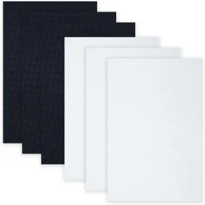 머텐즈 클래식 다 천 6피스 11카운트 크로스 스티치 원단 화이트 블랙 가정용 DIY 자수 장식용 대형