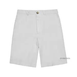 [브루넬로 쿠치넬리] SS25 남성 개버딘 버뮤다 반바지 M252DU0010 C6007