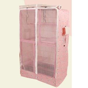 고양이 호텔 케이지 방풍 모기장 방수 커버