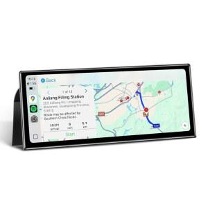 5 시리즈 E60 CCC 유무선 카플레이 리트로핏 안드로이드 오토 디스플레이 미러 링크 카 라디오 블루투스 비디오 플레이어 유닛용 PEMP 초박형 12 3