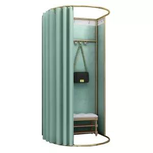 이동식 피팅룸 탈의실 옷가게 매장 프레임 파티션 스튜디오 간이 휴대용