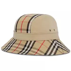 [버버리] 24SS 슈퍼노바 빈티지 체크 개버딘 버킷햇 8057384