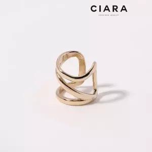 [하프클럽/씨아라]CIARA 14K Lerici 스테튜셰입 이어커프스 귀걸이(GoldPlated)