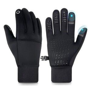 남성용 홉숙엔 겨울 장갑 여성용 터치스크린 방수 플리스 따뜻한 방풍 보온 사이클링 드라이빙 하이킹용