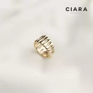 [하프클럽/씨아라]CIARA 16K Beneto 메스 반지(GoldPlated)