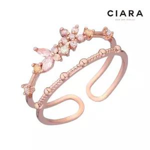 [하프클럽/씨아라]CIARA 14K Liguria FB R레이어드 반지(GoldPlated)