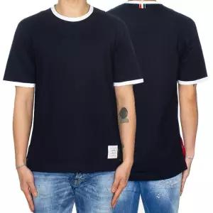 [명품] 26SS 링거 코튼 삼선 반팔 티셔츠 MJS083A 00042 415
