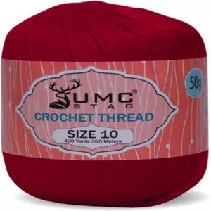 UMC STAG 사이즈 10 코바늘 뜨개질 실 100 빗질 머서화 면 Oeko-TEX 인증 50g 볼 400야드 레이스 태팅 및