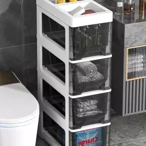 대형서랍장 깊은서랍장 플라스틱 5단 폭좁은 속