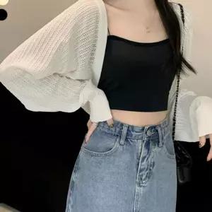 (다올)여성 여름 볼레로 얇은 소재 카디건 URK-325