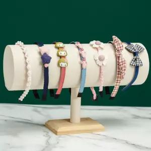 머리띠 정리대 원목 헤어밴드 거치대 머리띠정리대