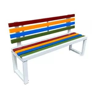 학교 공원 평 벤치 야외용 단지 조경 놀이