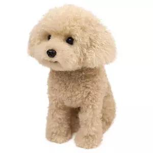 푸들인형 리얼 강아지 뽀글이 테디 볼제 애견