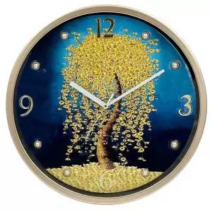 행운 인테리어 돈나무 무소음 벽시계 PS512