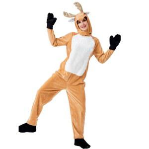 크리스마스 프레 의상 성인 아동 복장 귀여운 프레 산타 동물 의상 순록