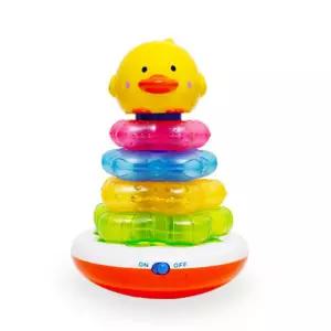 영유아 청각발달 호기심자극 효과음병아리 링쌓기 어린이집 엄마표 게임