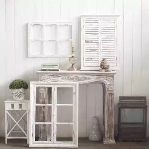 가짜 창문틀 장식 가짜창문 카페 프레임 창문 거실 레트로 장식용