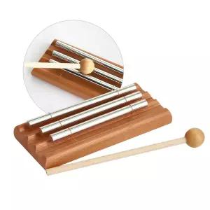 어린이 음악 리듬연주 원목악기 도레미차임벨 장난감 아기 선물 유치원