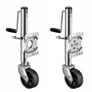 카라반 쟈키 바퀴 450kg 트레일러 실버 재키 견인용 요트