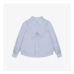 베스띠벨리 [정가259000] 리본 스트랩 포인트 블라우스 (BMBAB2406)