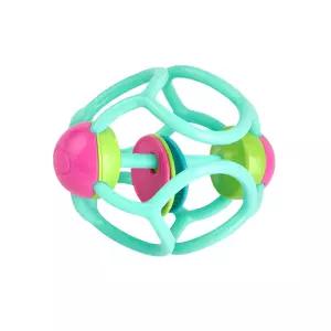 영유아 스포츠 소근육발달 말랑말랑 딸랑이 소프트 그립볼 교구 완구 놀이