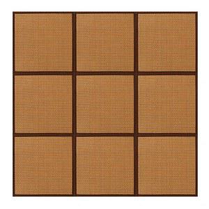 매트 왕골 돗자리 다도 보라색 다크 접이식 대나무돗자리 전통 시원한 01