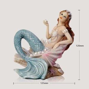 정원 장식 인어공주 소품 꾸미기 수영장 조각상 모형