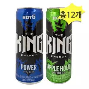 핫식스 더킹 파워 355 애플홀릭 355ml x 각6개(총12개)