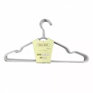 행거 미끄럼방지 스틸 코팅 6210 매장용 옷걸이 포장 10개입