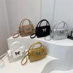 쉬헐크 남친 남자 가방 숄더백 감각적인 퓨어 나비 하드웨어 패션 크로스 숄더 스퀘어 KKE5