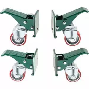 작업대 휠 세트 다용도 캐스터 아시바 벤치 비계 바퀴